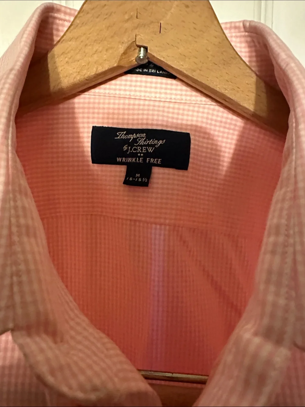 J. Crew Light Pink Men’s Button-Down Dress Shirt